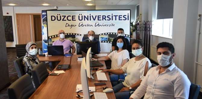 Düzce Üniversitesi Study in Turkey YÖK Sanal Fuarı 2021’de Yerini Aldı