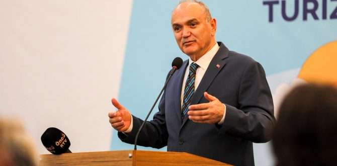 BAŞKAN ÖZLÜ’DEN SÜRDÜRÜLEBİLİR TURİZM KONGRESİNDE ÖNEMLİ AÇIKLAMALAR