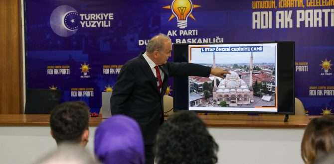 “DÜZCE TARİHİNİN EN BÜYÜK İÇME SUYU YATIRIMLARINI YAPIYORUZ”