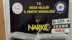 İSTANBUL'DAN ANKARA'YA UYUŞTURUCU GÖTÜRÜYORDU, DÜZCE'DE YAKALANDI 12 KİLOGRAM UYUŞTURUCU MADDE ELE GEÇİRİLDİ