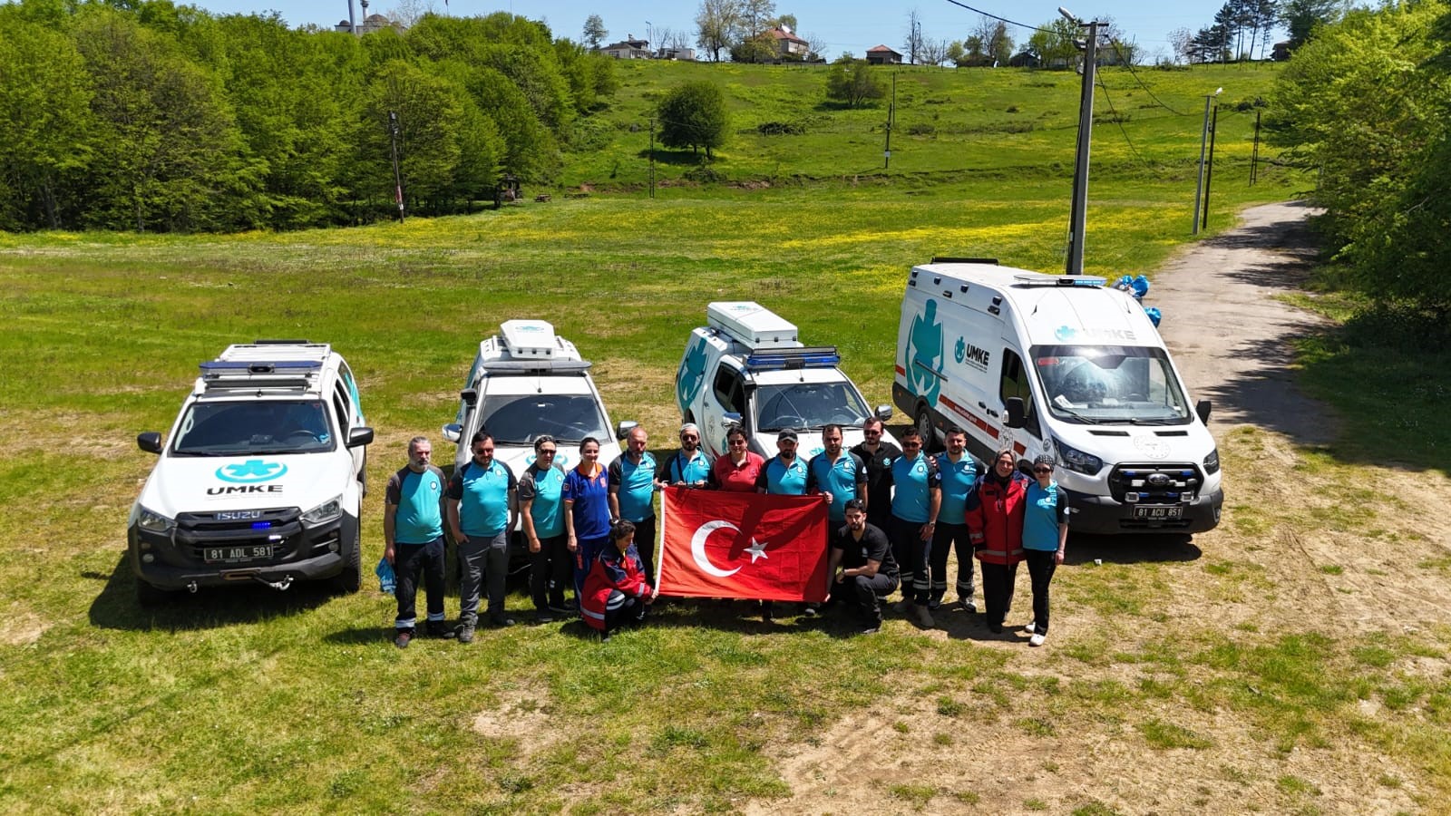 UMKE ekibi medikal kurtarma ve saha tatbikatı yaptı