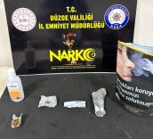 DÜZCE'DE UYUŞTURUCU OPERASYONU: 9 GÖZALTI