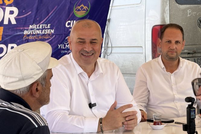 ÇİLİMLİ’DE VATANDAŞ SORDU, BAŞKAN YILDIZ YANITLADI